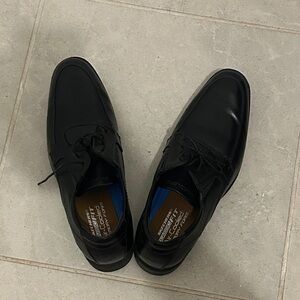 Skechers Classic Fit Black Leather Men's Dress Shoes